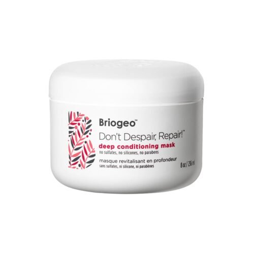 Briogeo Don’t Despair, Repair! Deep Conditioning Mask, Deep Conditioner for Dry Damaged or Color Treated Hair, Prevent Future Breakage, Protein Mask for Stronger Hair, Vegan, Cruelty-Free